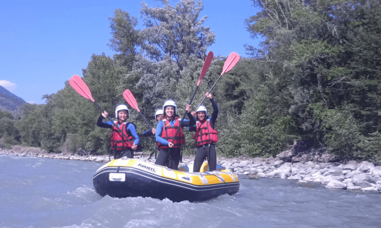 diy rafting sur la Durance