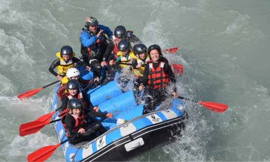 rafting sur la Durance