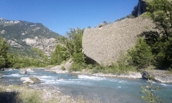 Rafting au pied de guillestre, vars risoul