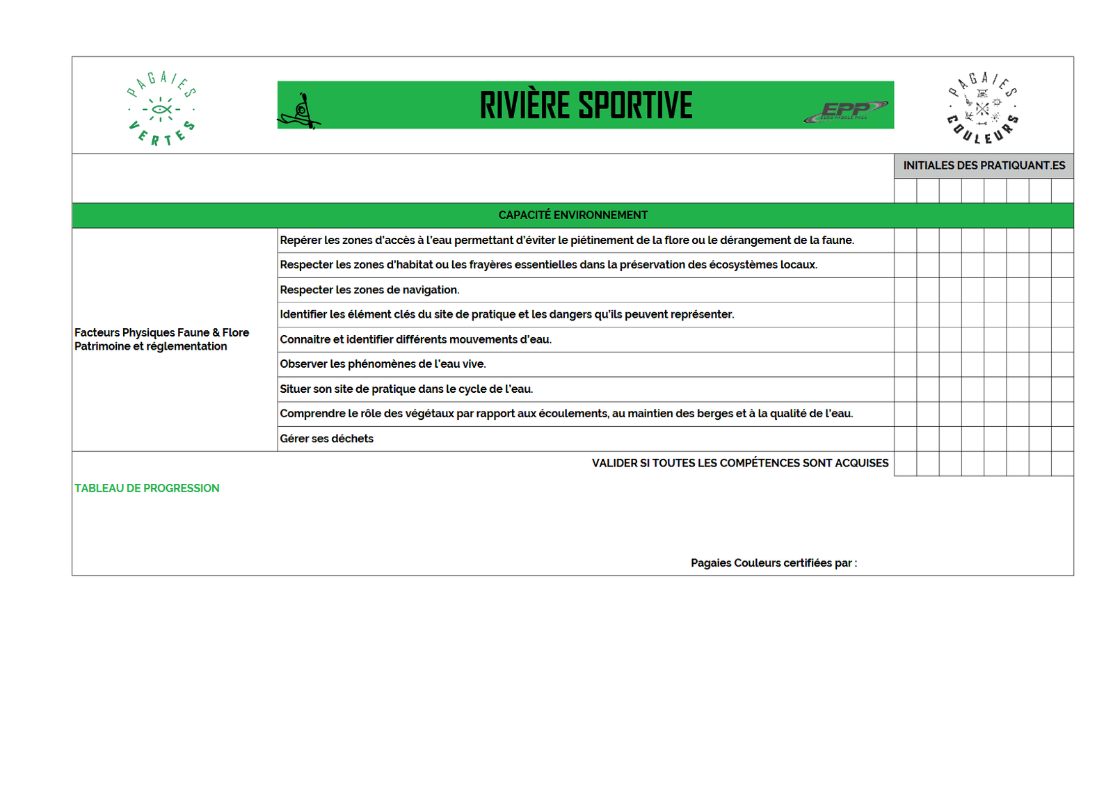 Pagaie Verte 3 3 Pagaie Verte 3 3